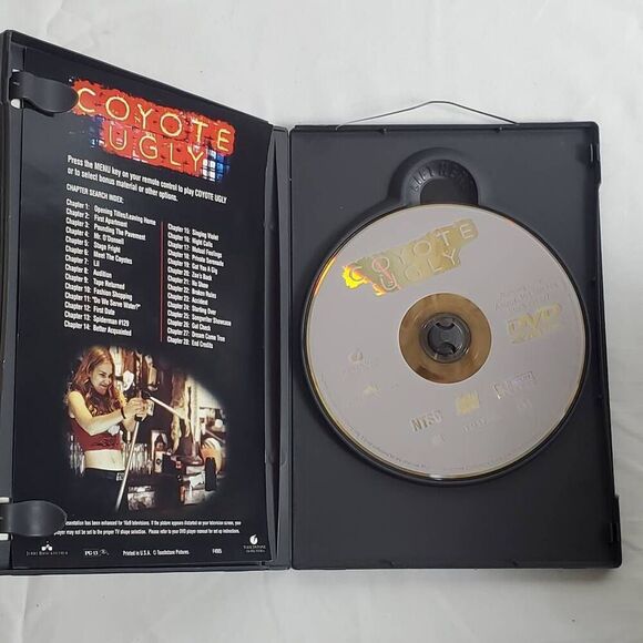 Coyote Ugly DVD Piper Perabo Maria Bello Tyra Banks Jerry Bruckheimer Production - Picture 2 of 3